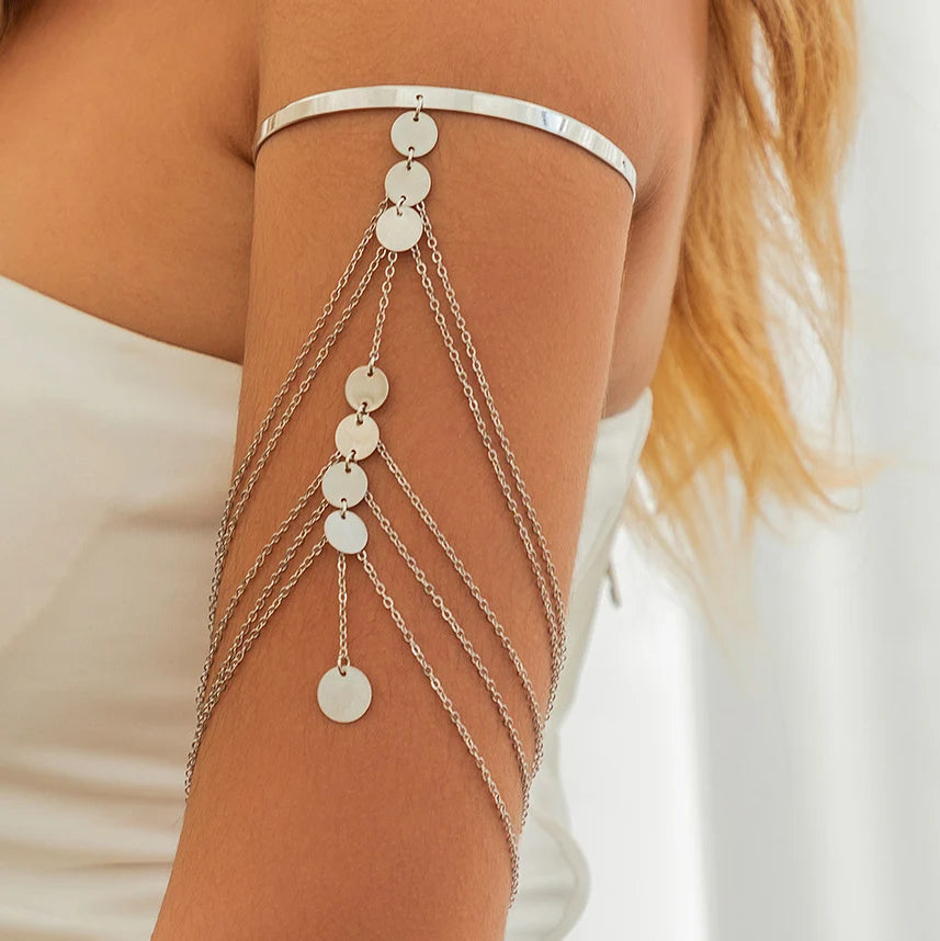 Lazourd Ingemark 17 Styles Boho Crystal Pendant Cuff Open Bangles